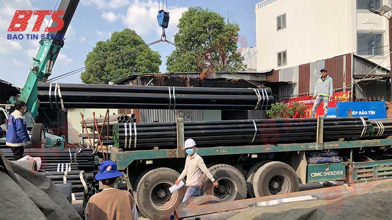 Thép ống đúc phi 127