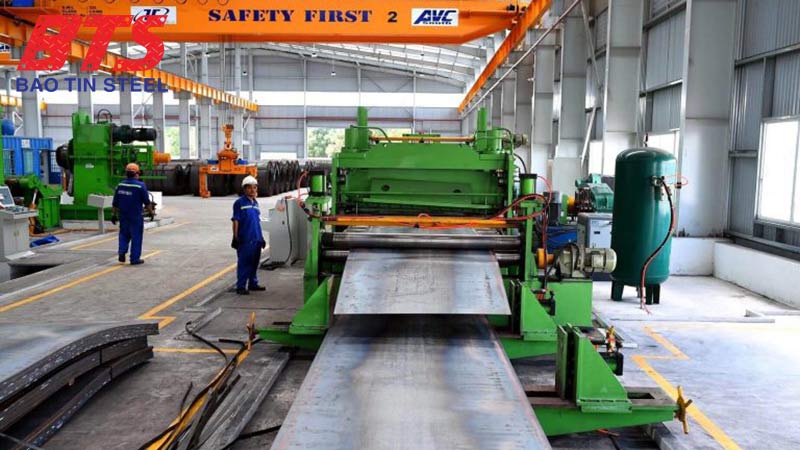 Các loại máy dùng trong gia công thép 