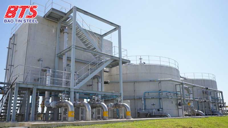 Khu vực xử lý nước thải tại Campuchia Khu vực xử lý nước thải tại Campuchia