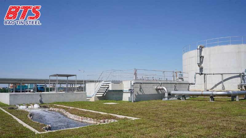 Khu vực xử lý nước thải tại Campuchia Khu vực xử lý nước thải tại Campuchia