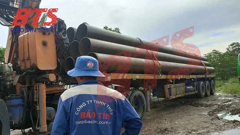 Ống đúc cỡ lớn tại Thép Bảo Tín