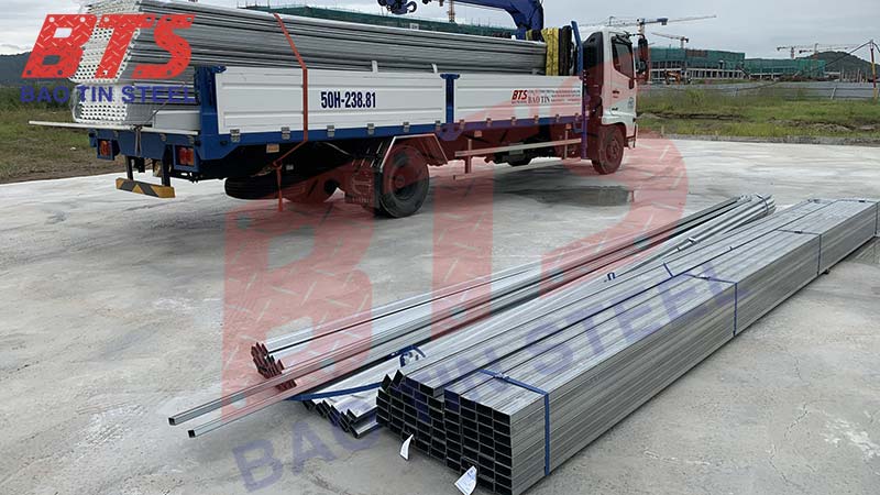 Thép Bảo Tín cung cấp thép hộp chữ nhật 20x40 chất lượng 
