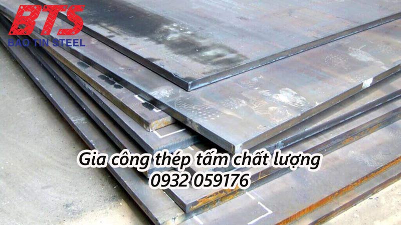 Quy trình gia công thép tấm