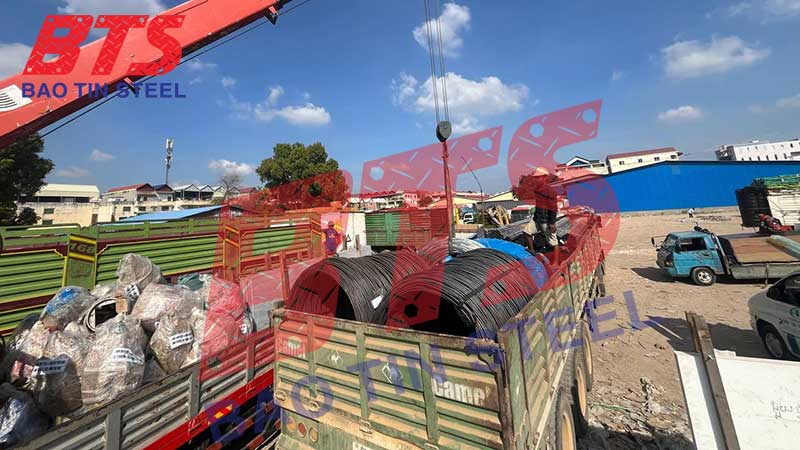 Thép tròn cuộn chát lượng tại Thép Bảo Tín  Thép tròn cuộn chát lượng tại Thép Bảo Tín