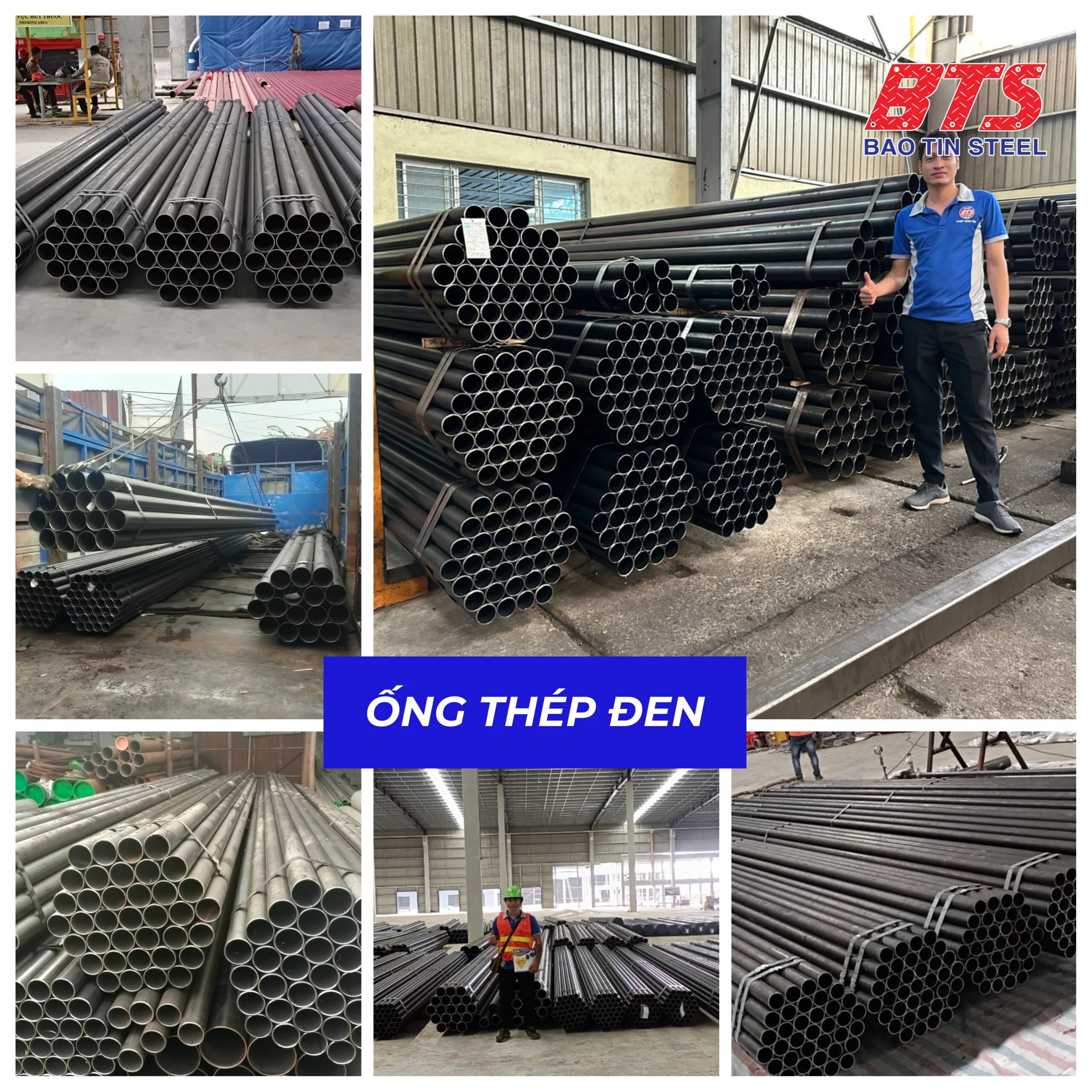 Ống thép đen tại Thép Bảo Tín 