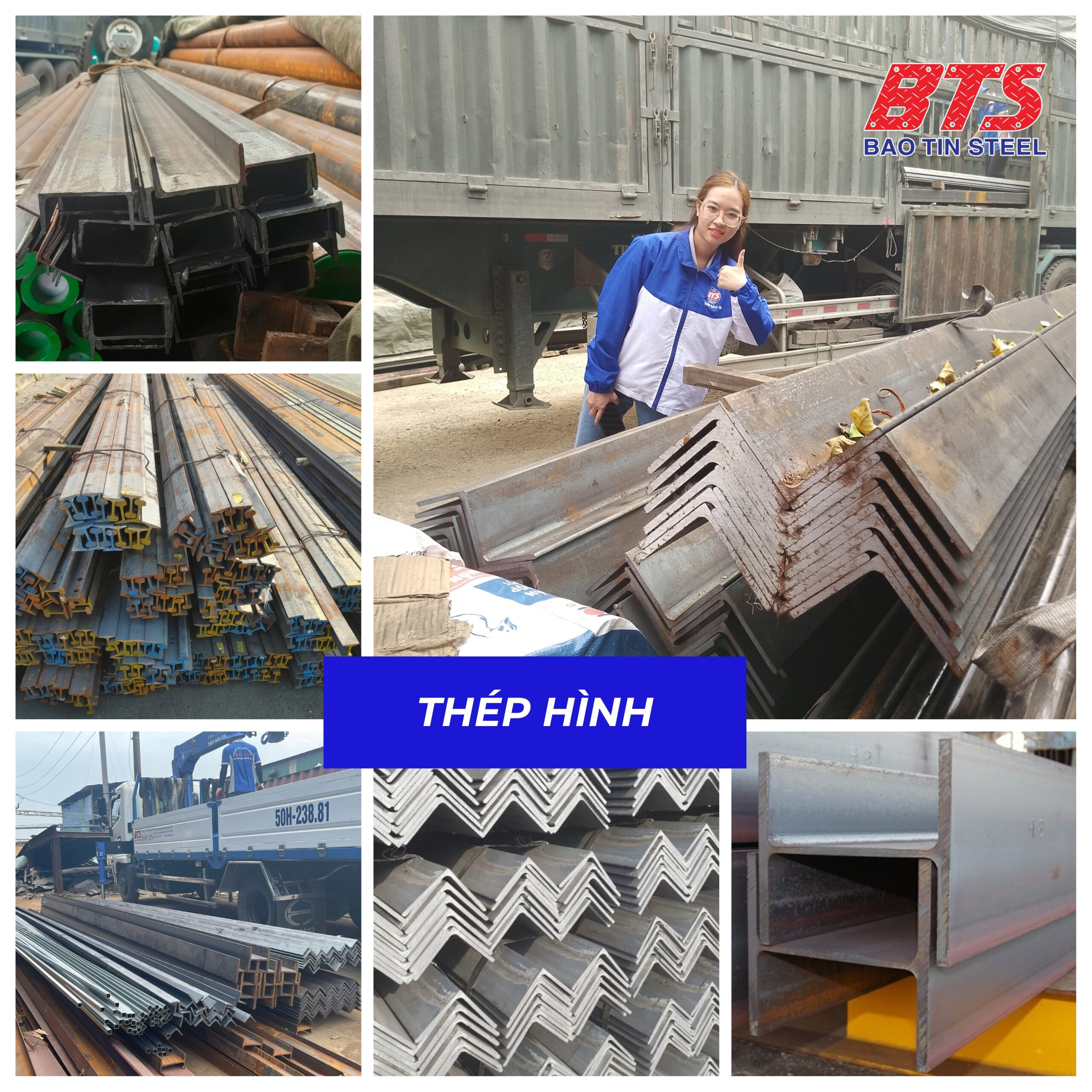Thép hình chất lượng tại Thép Bảo Tín 