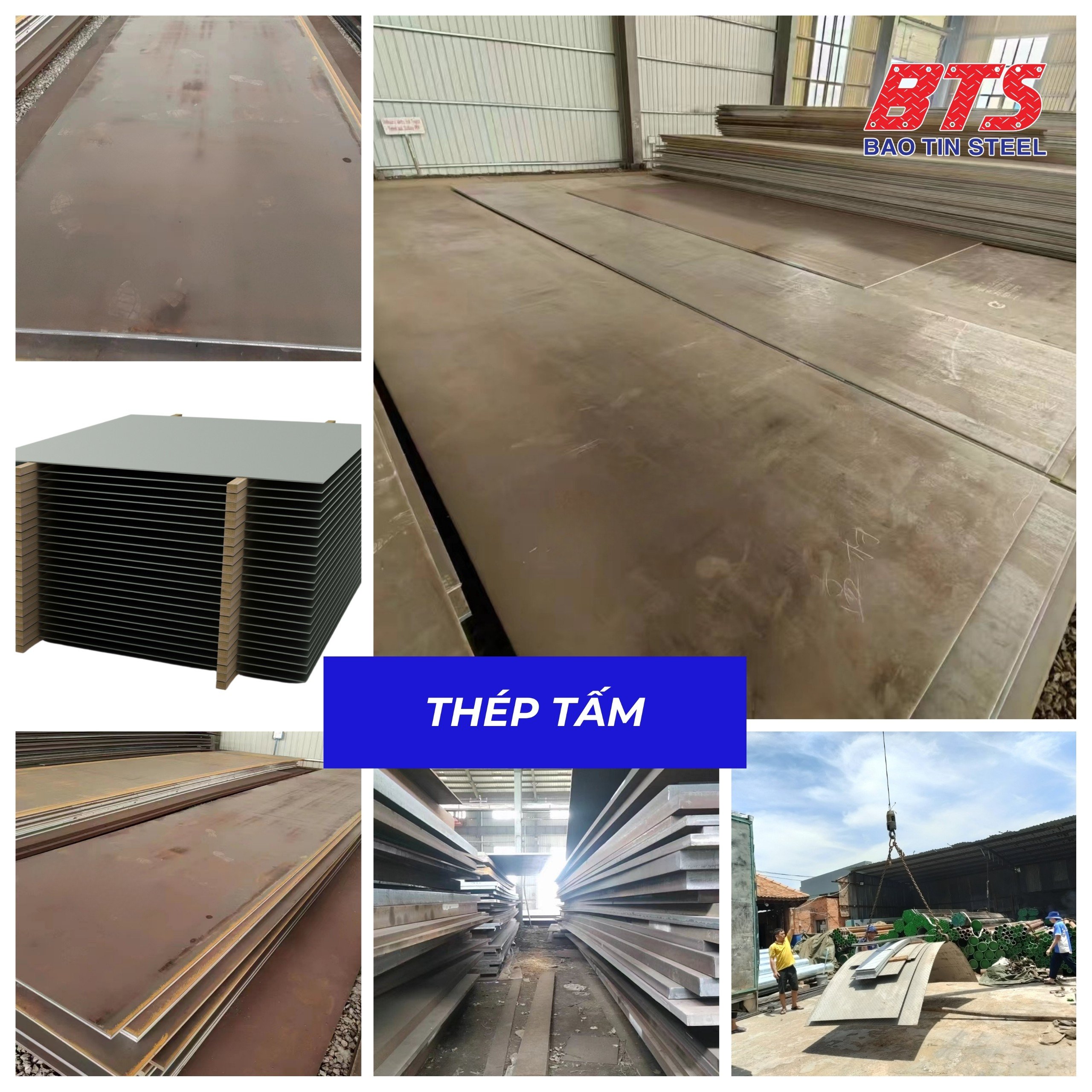 Thép tấm tại Thép Bảo Tín 