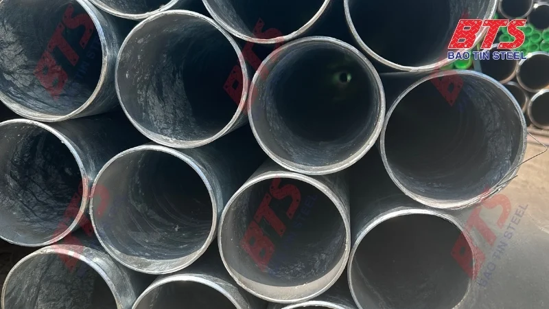 Giá thép ống mạ kẽm phi 90