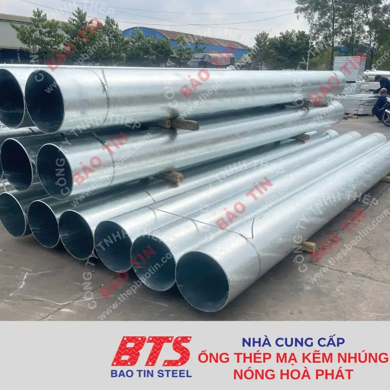 Ống thép tráng kẽm Hoà Phát