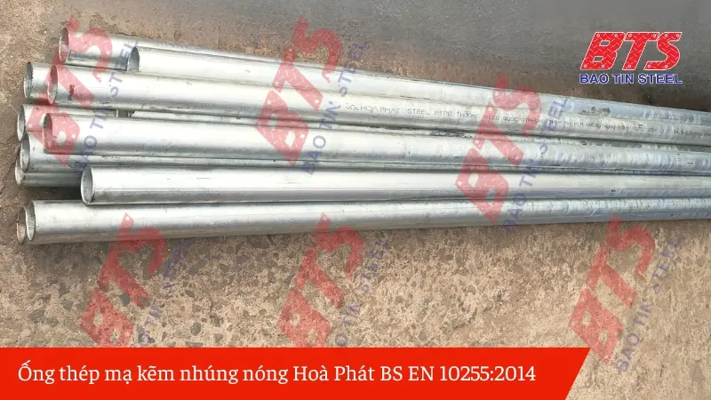 Ống thép mạ kẽm nhúng nóng Hoà Phát phi 21