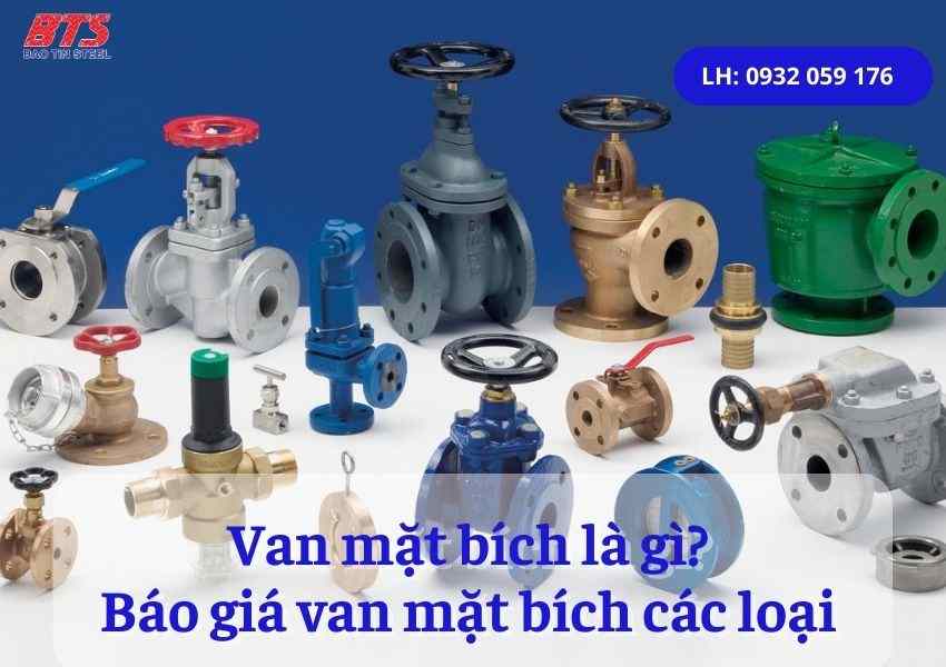 Bảng giá van mặt bích