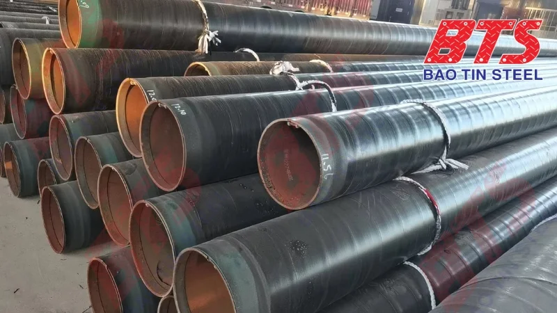 Ống thép bọc PE