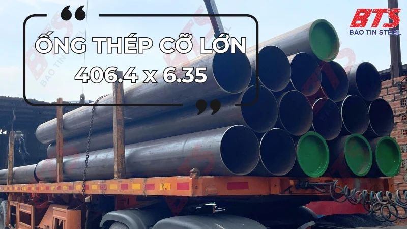 Ống thép đường kính lớn phi 406.4