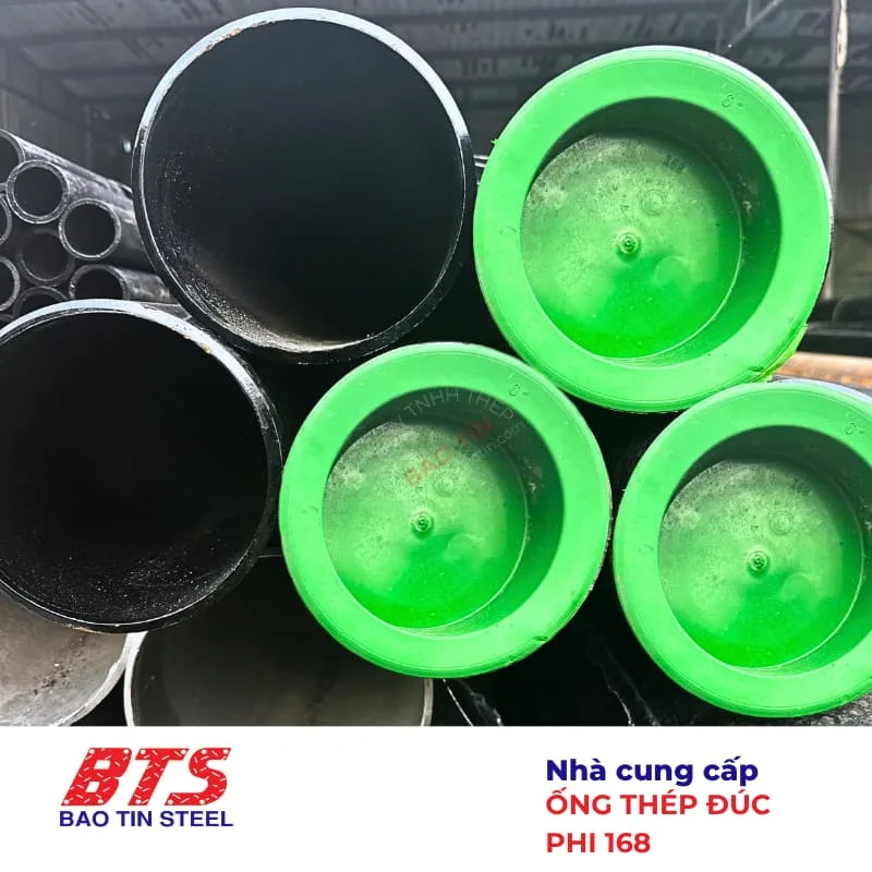 Ống thép đúc phi 168