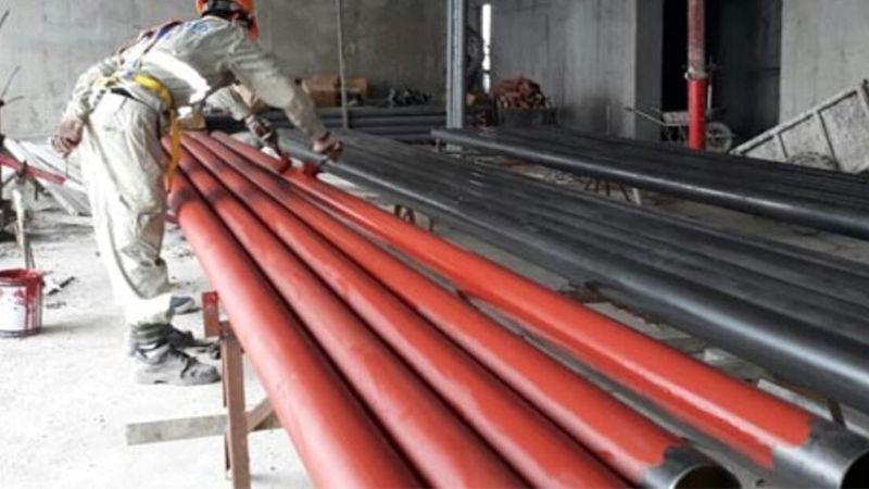 Quy trình sơn thép ống tròn đen Quy trình sơn thép ống tròn đen