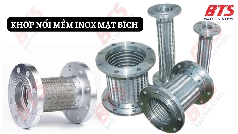 Khớp nối mềm inox mặt bích