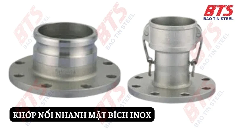 Khớp nối nhanh mặt bích inox