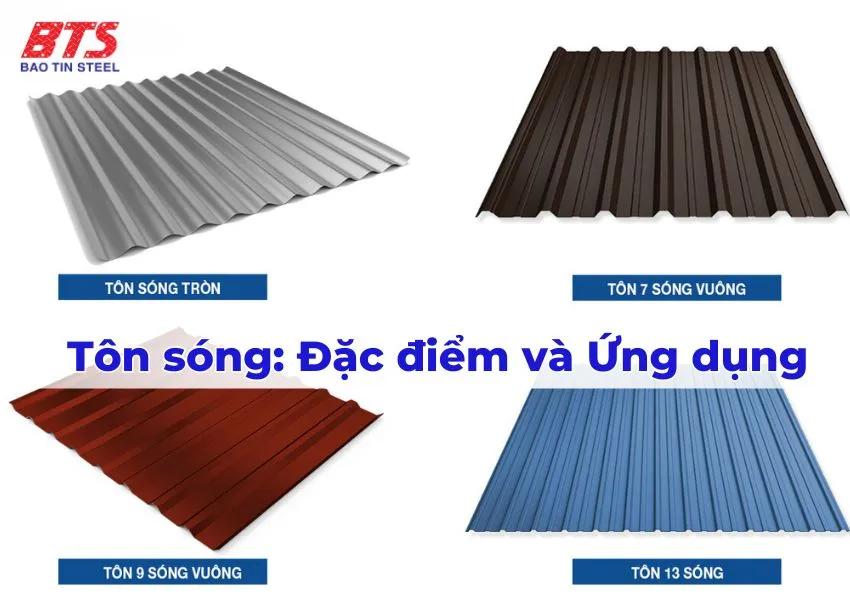 Các loại tôn sóng