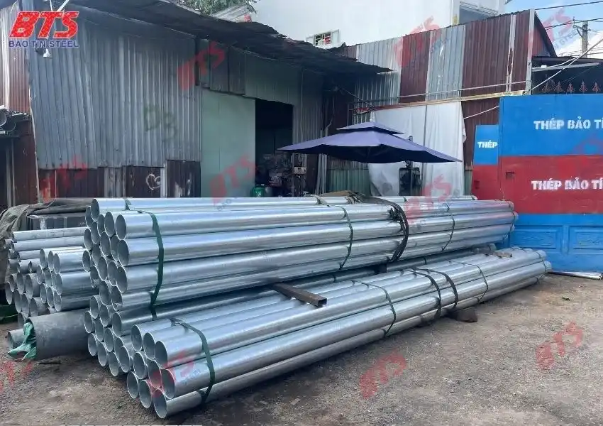 Thép ống mạ kẽm Hòa Phát 