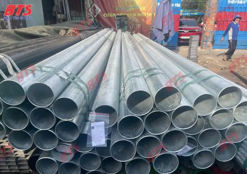 Ống mạ kẽm Hoa Sen 