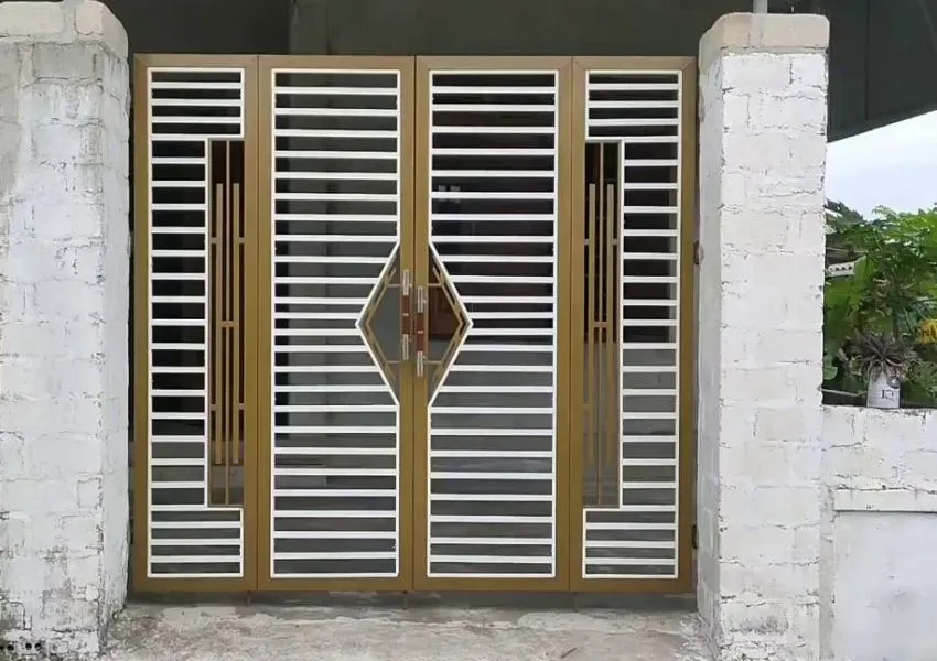 Thép hộp làm cổng 