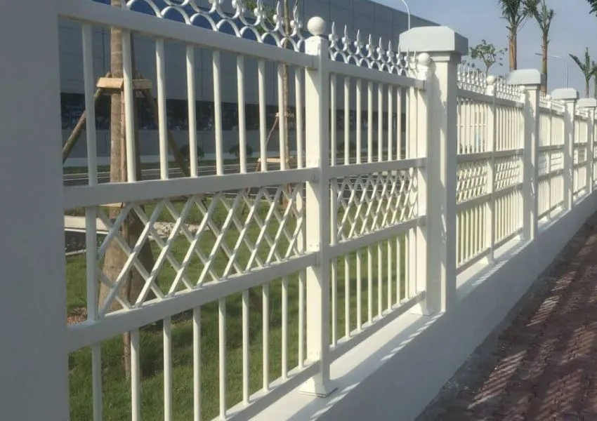 Mẫu hàng rào thép hộp