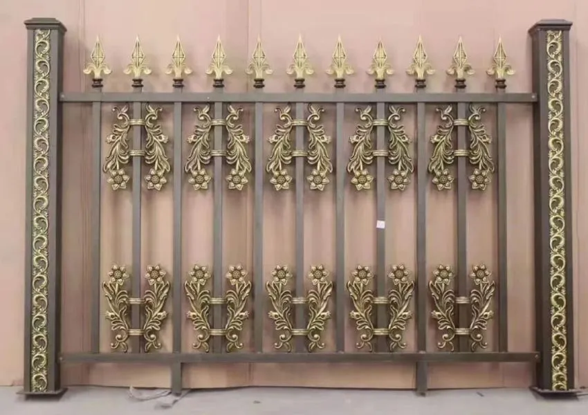 Mẫu hàng rào thép hộp