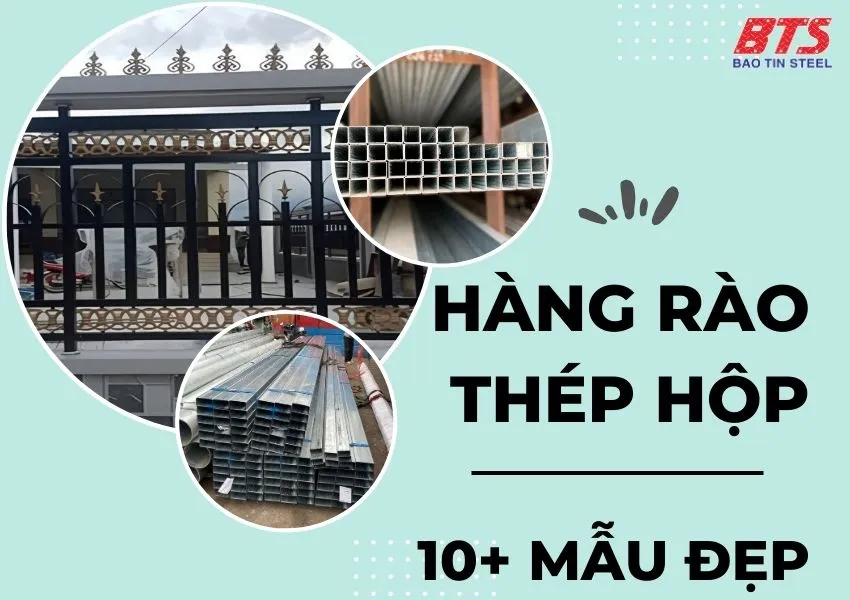 hàng rào thép hộp
