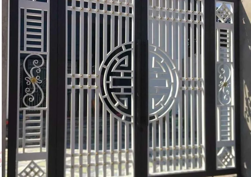 Cổng thép hộp đẹp 