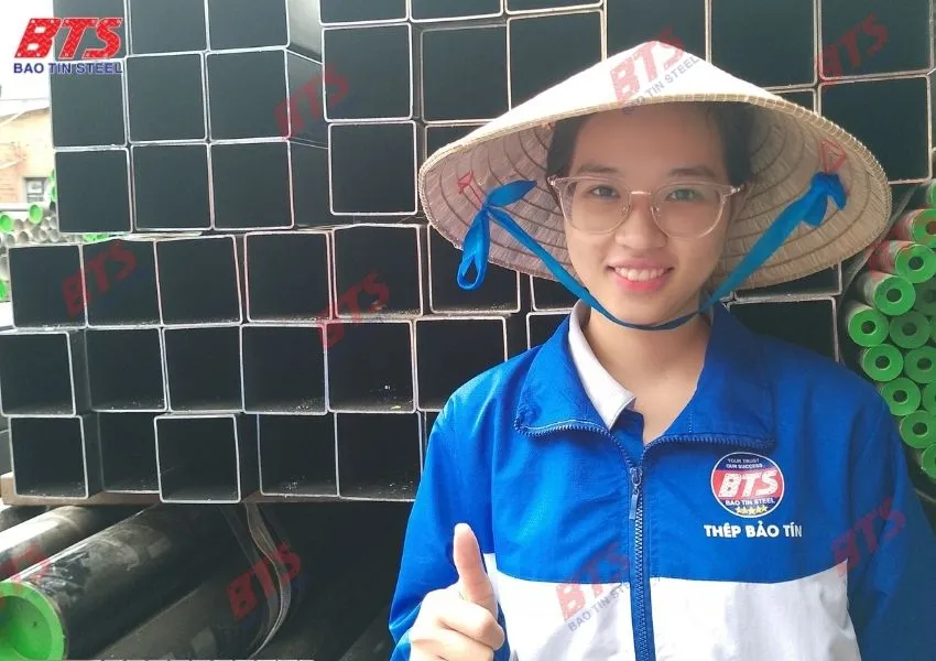 Thép hộp vuông đen tại Thép Bảo Tín