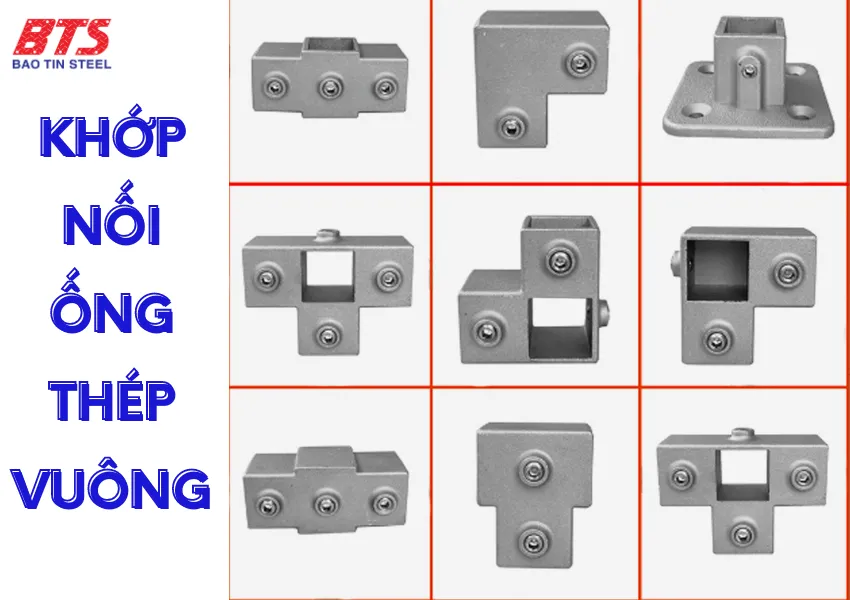 Khớp nối đường ống vuông 