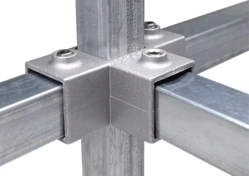 Khớp nối dùng để lắp đặt thép hộp