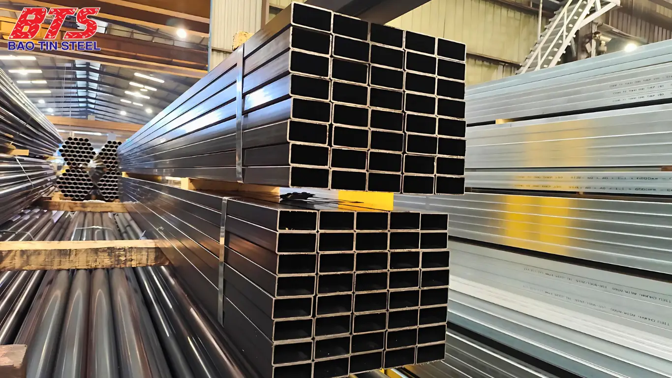 Quy cách thép hộp 40x60