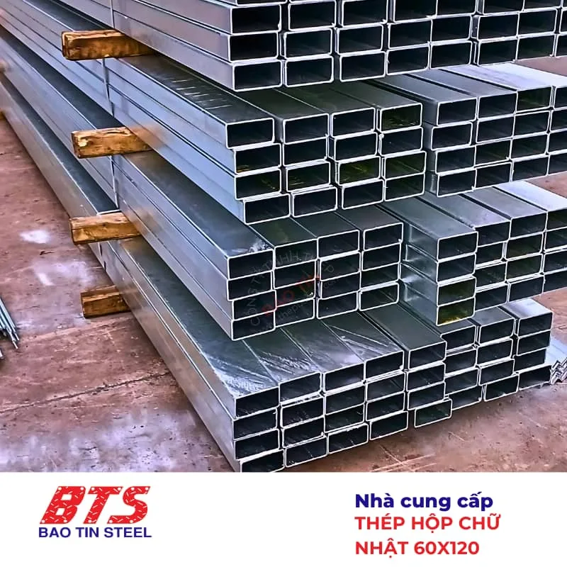 Thép hộp 60x120
