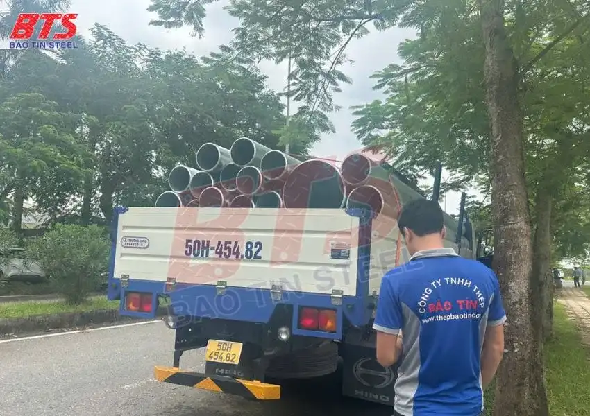 Thép Bảo Tín cung cấp vật tư cho dự án Trung tâm dữ liệu Viettel IDC Hòa Lạc 