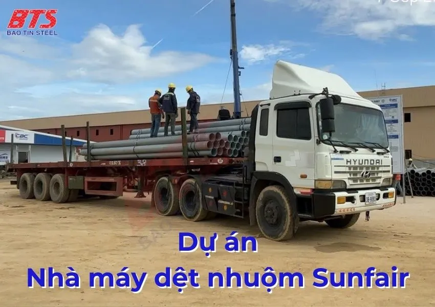 Dự án Nhà xưởng dệt nhuộm Sunfair