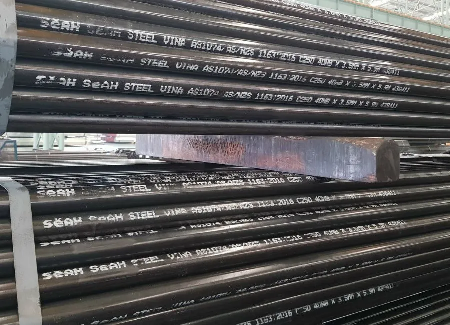 Ống thép SeAH đen 