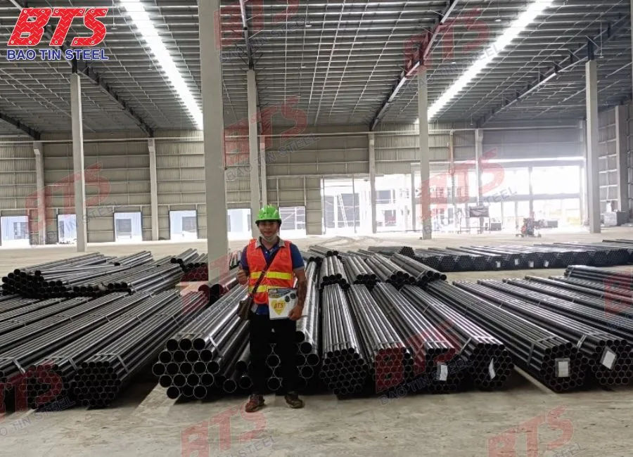 Ống thép SeAH do Thép Bảo Tín cung cấp 