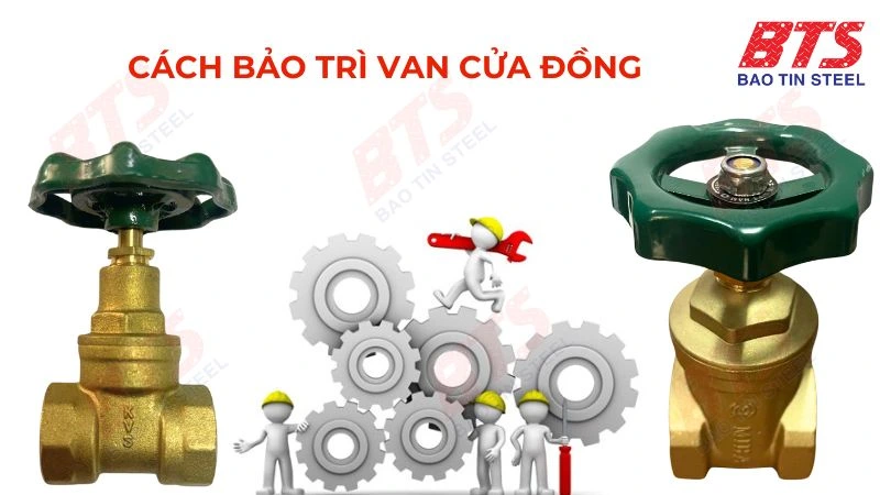 Hướng dẫn cách bảo trì valve cửa đồng