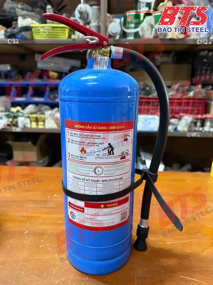 Hướng dẫn sử dụng bình chữa cháy gốc nước