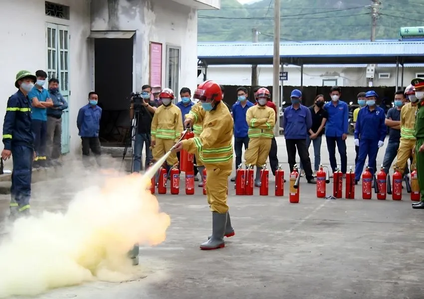 Hướng dẫn sử dụng Thiết bị chữa cháy