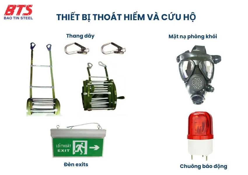 Thiết bị thoát hiểm và cứu hộ 