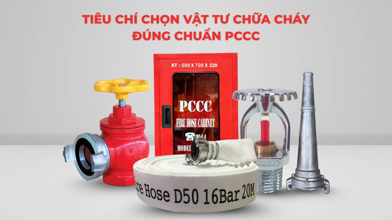 Các Lưu Ý Quan Trọng Khi Chọn Vật Tư Cho Hệ Thống Chữa Cháy
