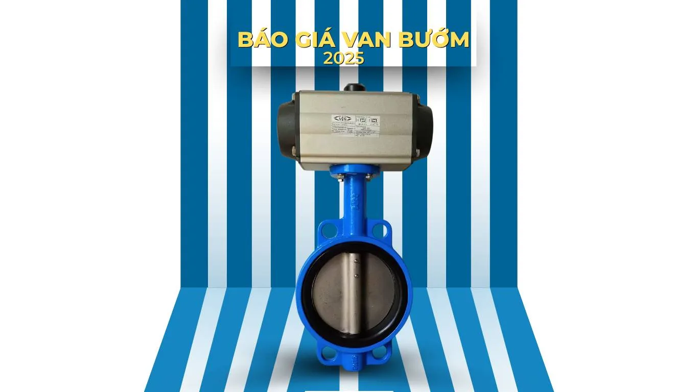 Báo giá van cánh bướm mới nhất 2025