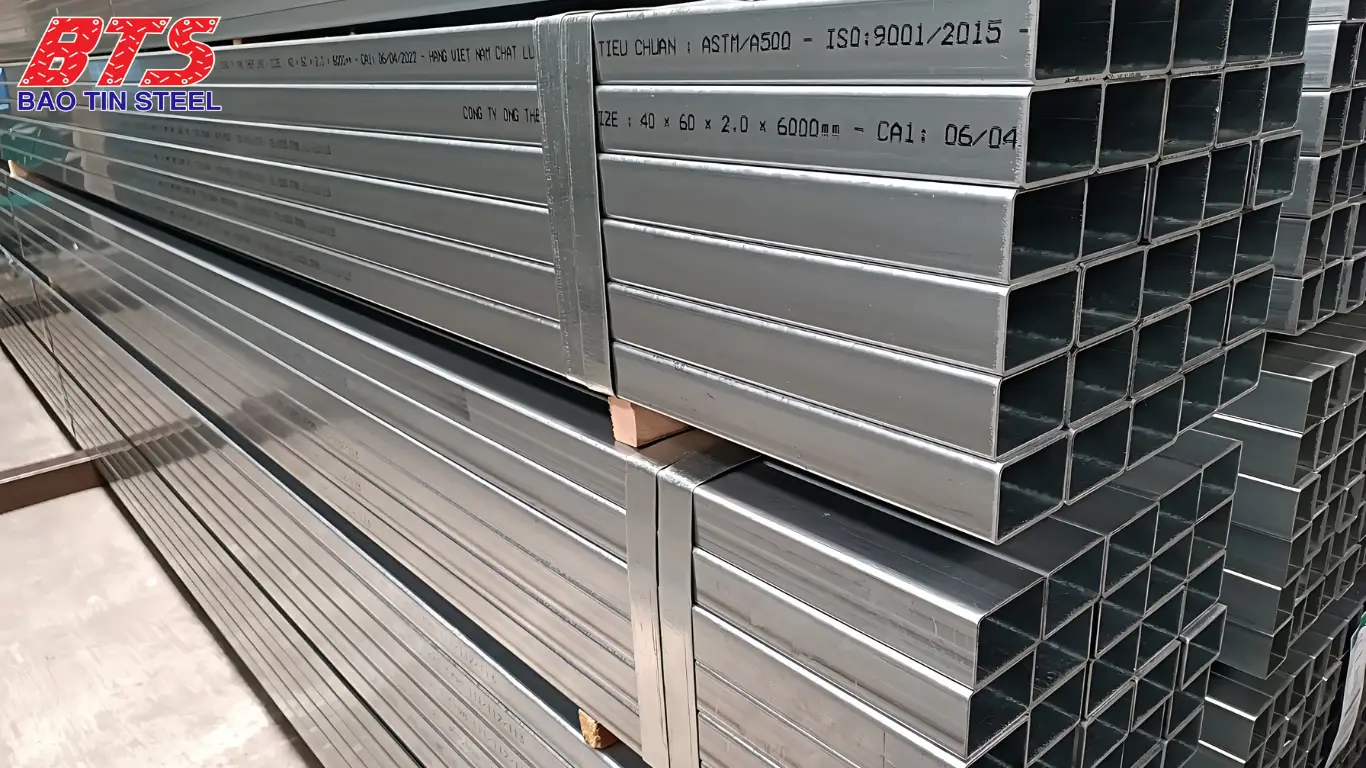 Thép hộp chữ nhật