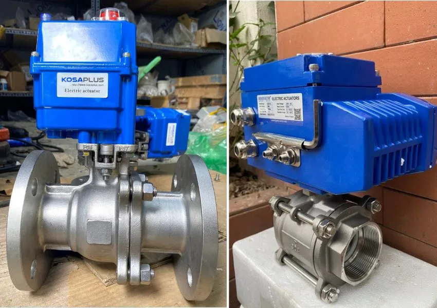 Van bi điều khiển đận 2 ngã 