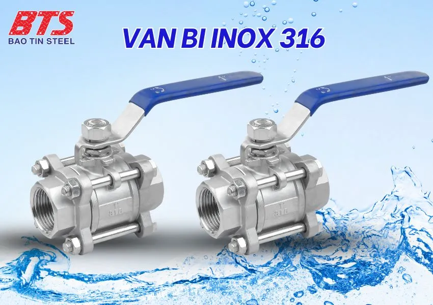 Van bi inox 316