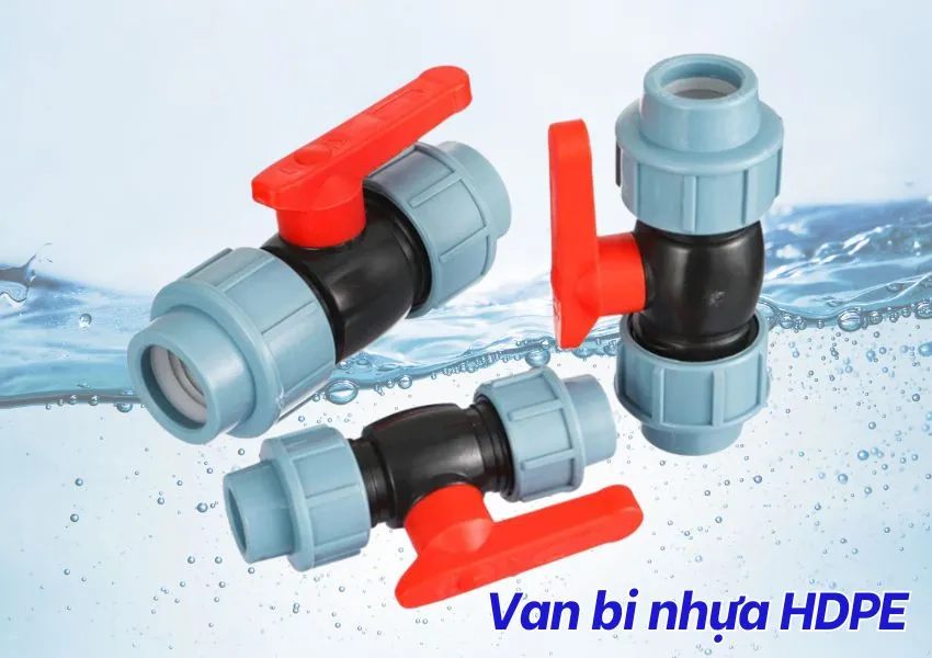 Van bi nhựa HDPE