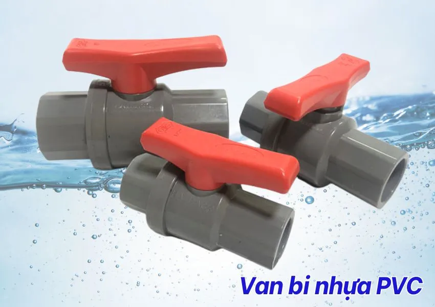 Van bi nhựa PVC