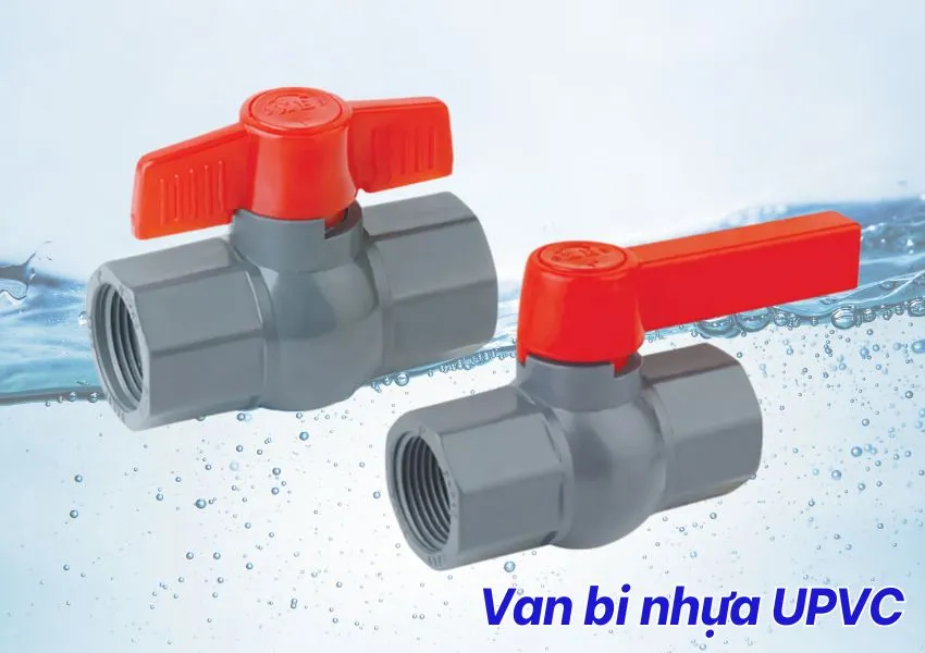 Van bi nhựa UPVC